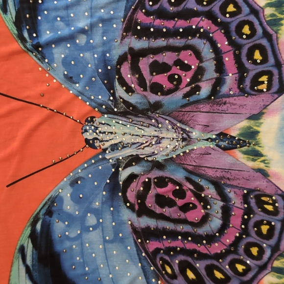 ❤️ Butterfly by Model France Tee OS - Picture 4 of 7